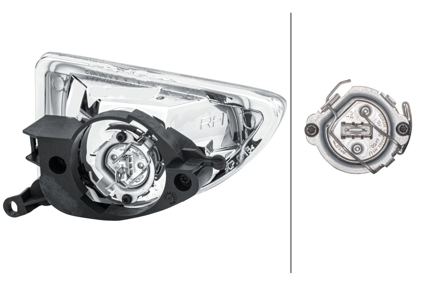 HELLA Bulb-Front Fog Light - right - for e.g. Ford Focus (DAW, DBW) 1NA354015-021