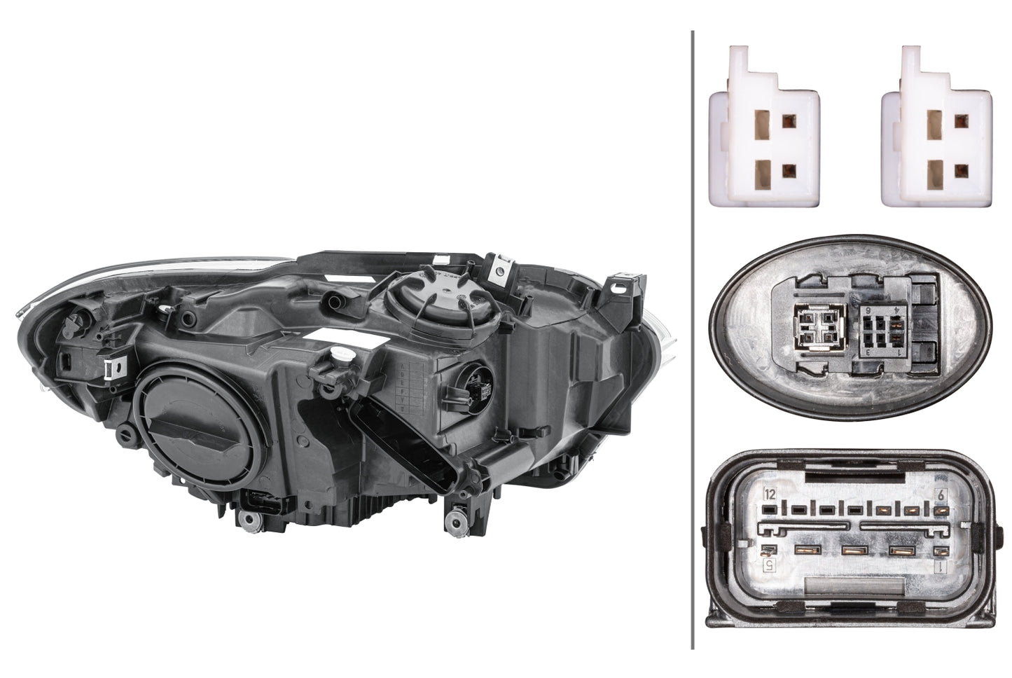 HELLA LED/Bi-Xenon-Headlight - left - for e.g. BMW 1 (F20) 1LL010741-571