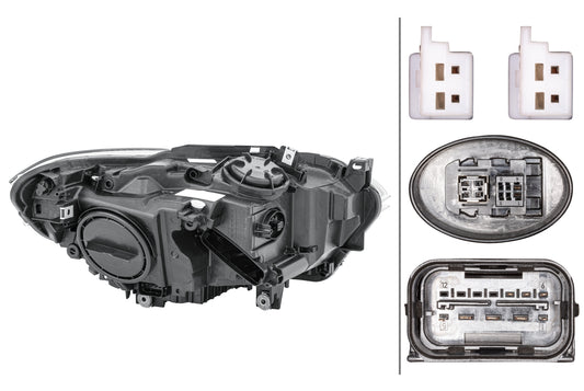 HELLA LED/Bi-Xenon-Headlight - left - for e.g. BMW 1 (F20) 1LL010741-571