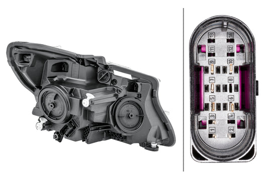 HELLA FF/Halogen-Headlight - left - for e.g. Mercedes-Benz V-Class (W447) 1LL011284-891