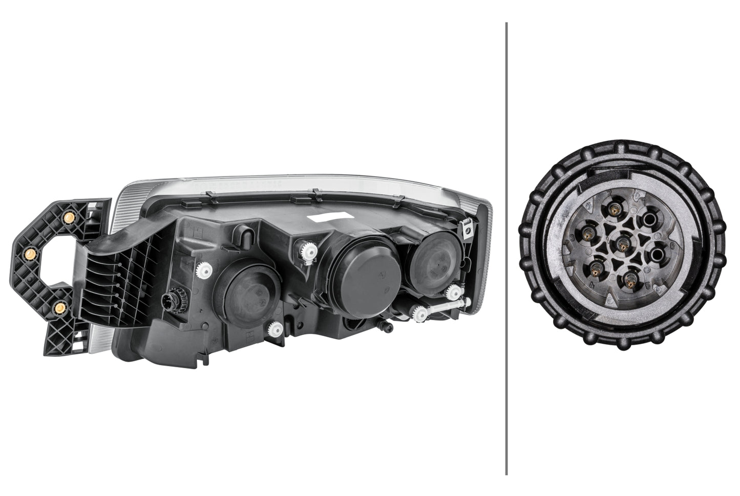 HELLA Halogen/DE-Headlight - right - for e.g. Renault Trucks Premium II Distr./Lander 1LL011899-321
