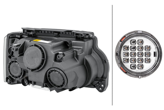 HELLA Bi-Xenon-Headlight - left - for e.g. Range Rover III (L322) 1LL238036-411