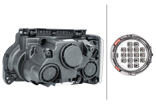 HELLA Bi-Xenon-Headlight - right - for e.g. Range Rover III (L322) 1LL238036-421