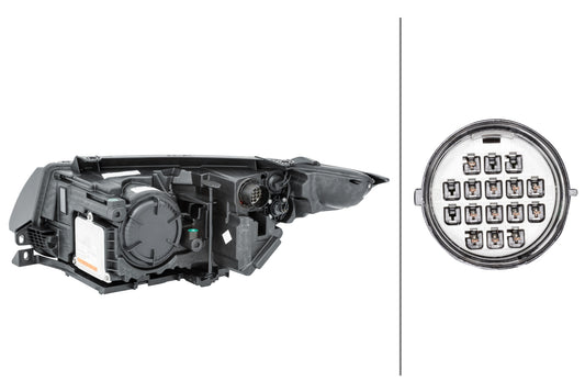 HELLA Bi-Xenon-Headlight - right - for e.g. Range Rover Evoque (L538) 1LL354806-041