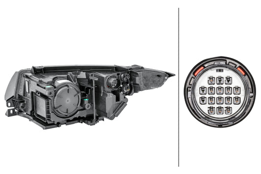 HELLA Halogen-Headlight - right - for e.g. Range Rover Evoque (L538) 1LL354806-121