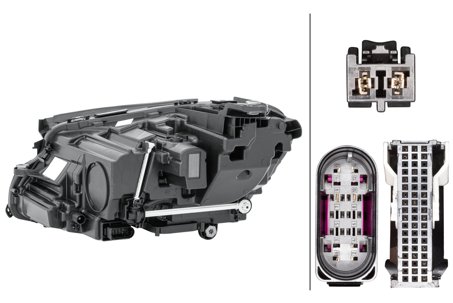 HELLA LED-Headlight - right - for e.g. Mercedes-Benz E-Class (W213) 1LX012076-541