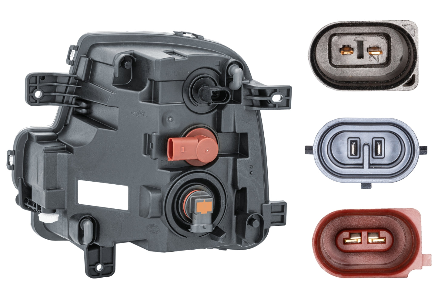 HELLA Bulb-Front Fog Light - right - for e.g. VW Scirocco (137, 138) 1NE011694-121