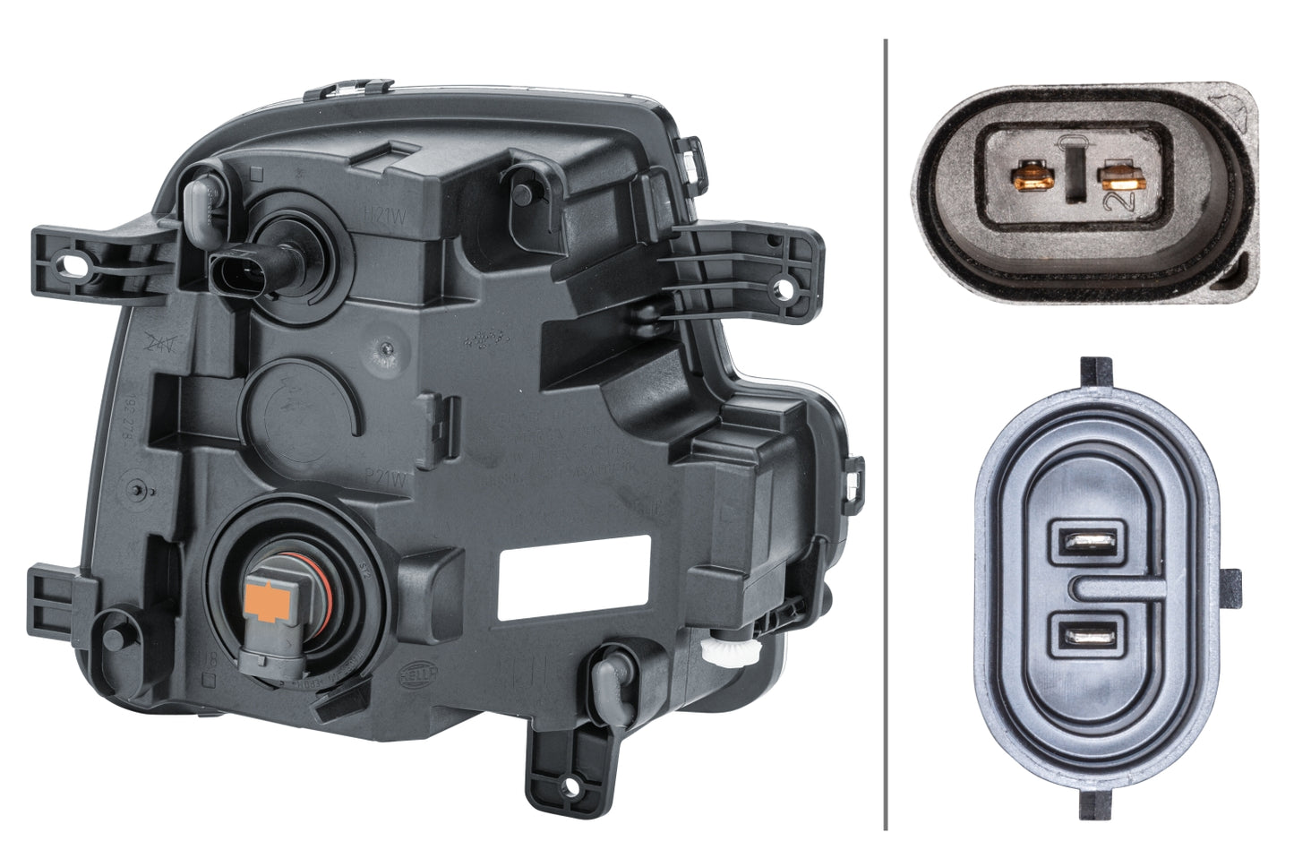 HELLA Bulb-Front Fog Light - left - for e.g. VW Scirocco (137, 138) 1NE011694-131