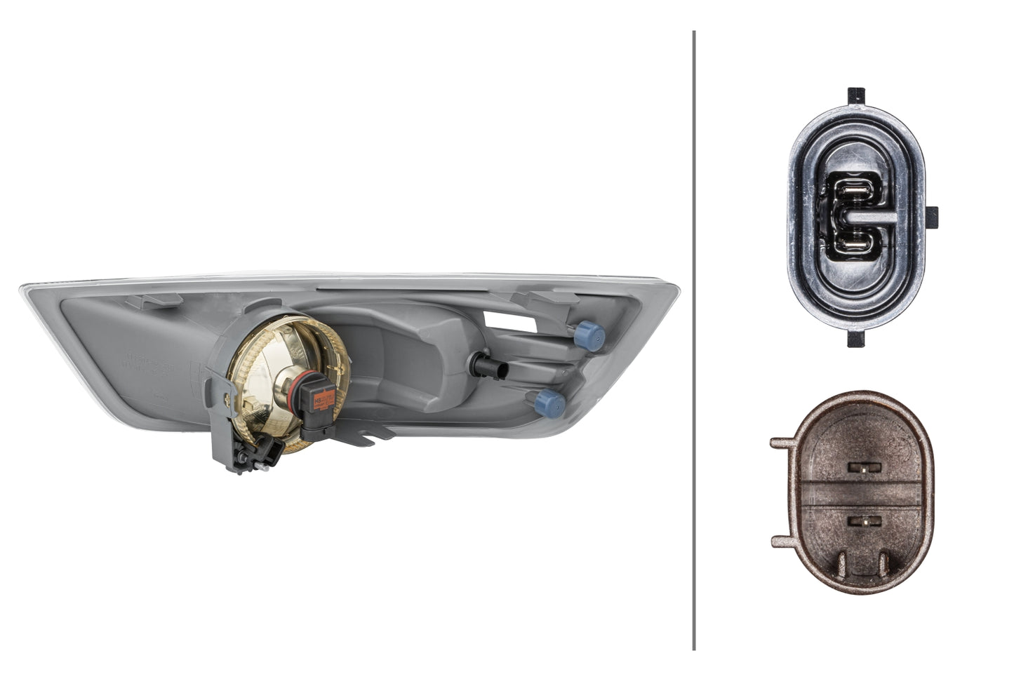 HELLA Bulb-Front Fog Light - right - for e.g. Ford Galaxy (WA6) 1NE010305-021