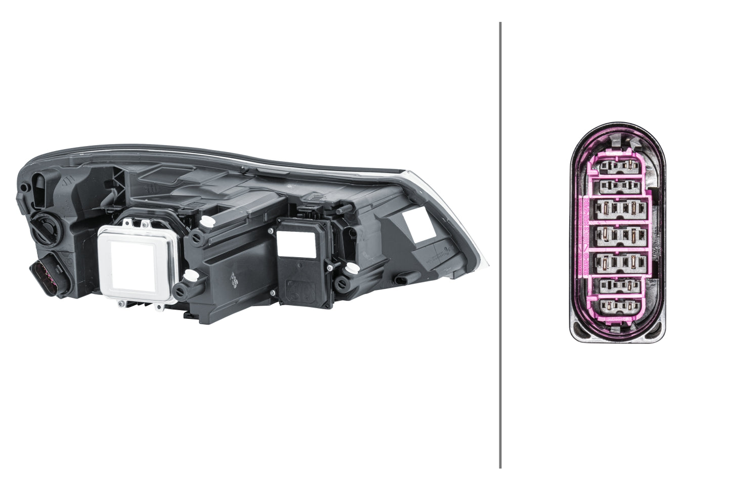 HELLA Xenon-Headlight - left - for e.g. Skoda Octavia II (1Z3) 1ZL247052-311