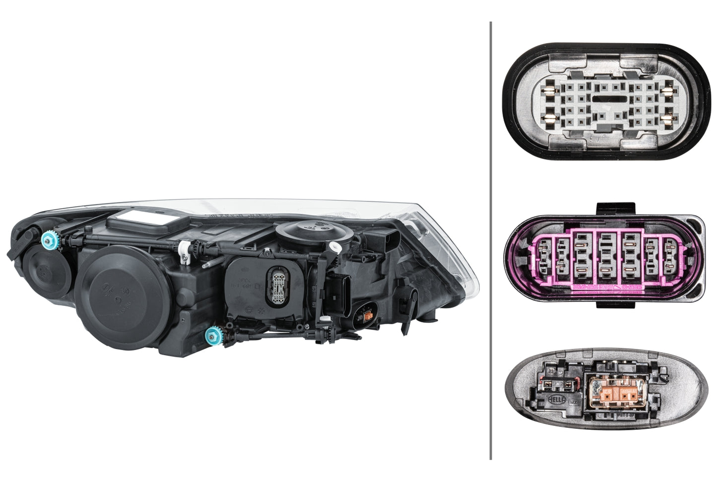 HELLA Bi-Xenon-Headlight - left - for e.g. VW Touareg (7LA, 7L6, 7L7) 1ZS009452-131