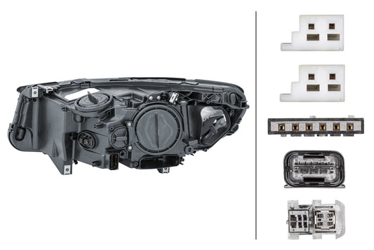 HELLA Bi-Xenon/Halogen-Headlight - right - for e.g. BMW 5 Gran Turismo (F07) 1ZS010130-621