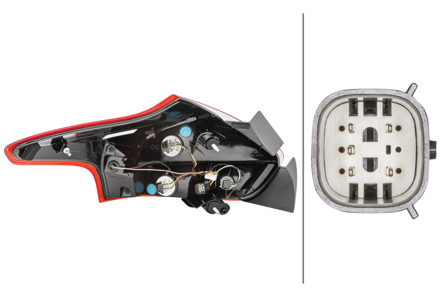 HELLA Rearlight - LED - right - for e.g. Ford Focus Iii 2VP354828-081
