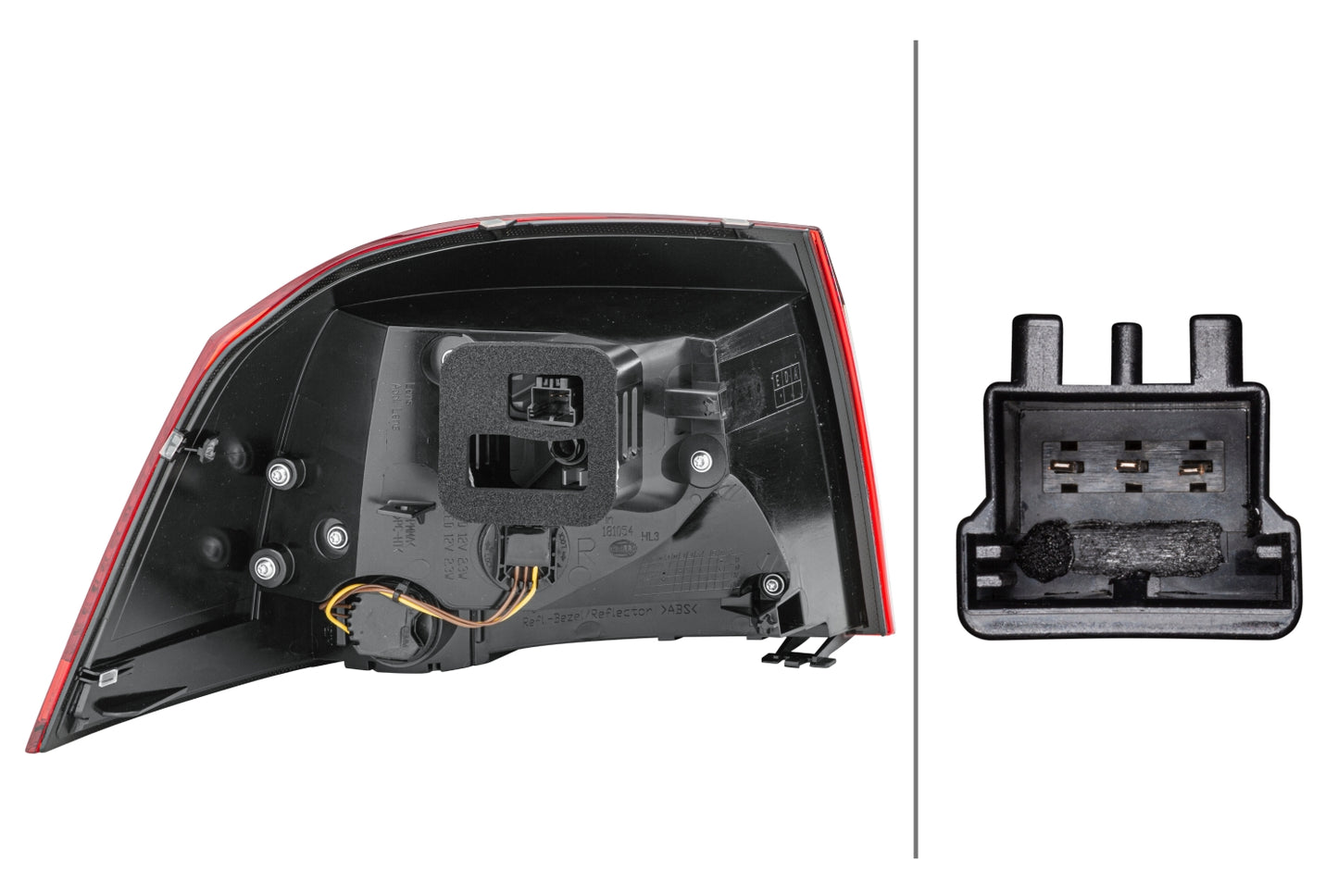HELLA Rearlight - LED - Outer section - right - for e.g. VW Golf VI Convertible (517) 2SD010970-041