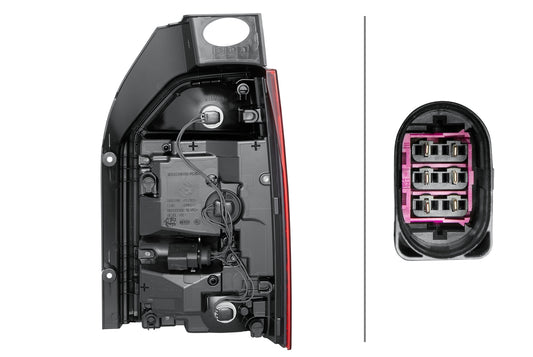 HELLA Rearlight - LED - left - for e.g. VW T6 Box (SGA, SGH, SHA, SHH) 2SK012337-051