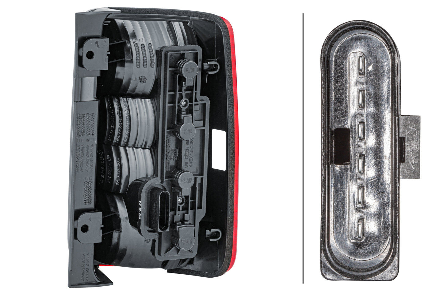 HELLA Rearlight - Bulb - left - for e.g. VW Caddy III Box (2Ka, 2Kh, 2Ca, 2Ch) 2VP354042-011
