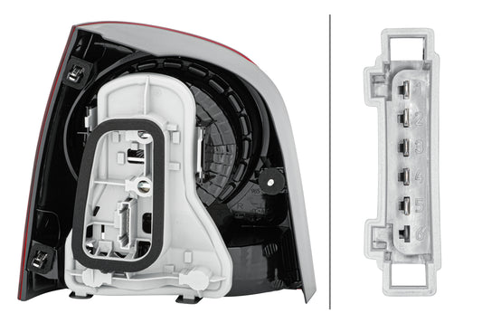HELLA Rearlight - Bulb - right - for e.g. VW Polo (9N_) 2VP965303-081