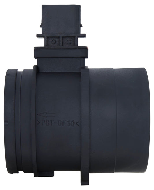 HELLA Mass Air Flow Sensor - 4-pin connector - Pipe-neck 8ET009149-381