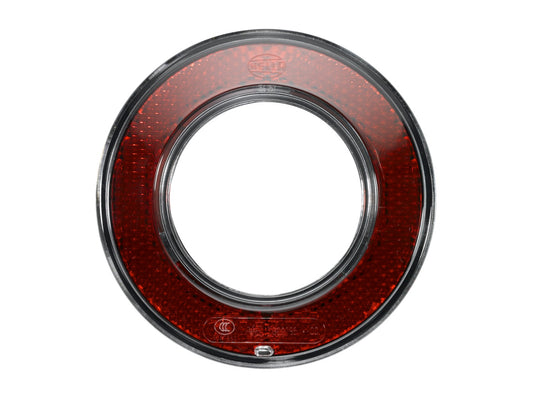 HELLA Reflector - Lens Colour: Red - Ring Form - Fitting/Screw Connection 8RA008405-001