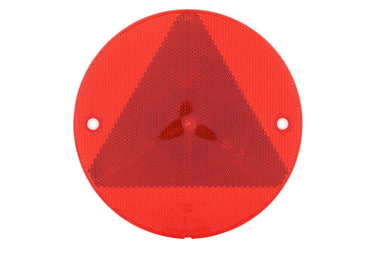 HELLA Reflector - Lens Colour: Red - round - Bolted/mounting 8RA343220-017