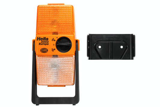 HELLA Halogen-Warning Light 2002 - 6V - yellow (amber) 2XW003146-001