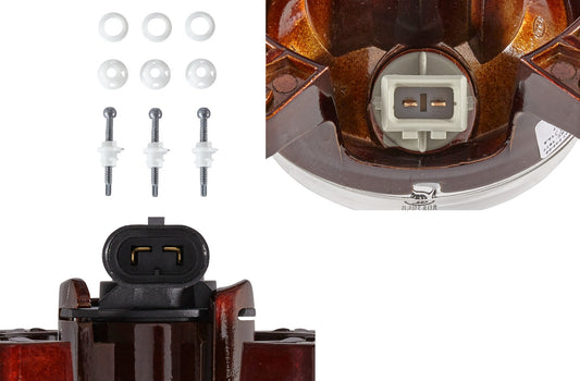 HELLA FF/DE/Halogen-Headlight - 90mm Performance - 24V 1K0247043-021