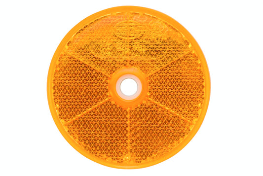 HELLA Reflector - Lens Colour: yellow (amber) - round - Bolted/mounting 8RA002014-251