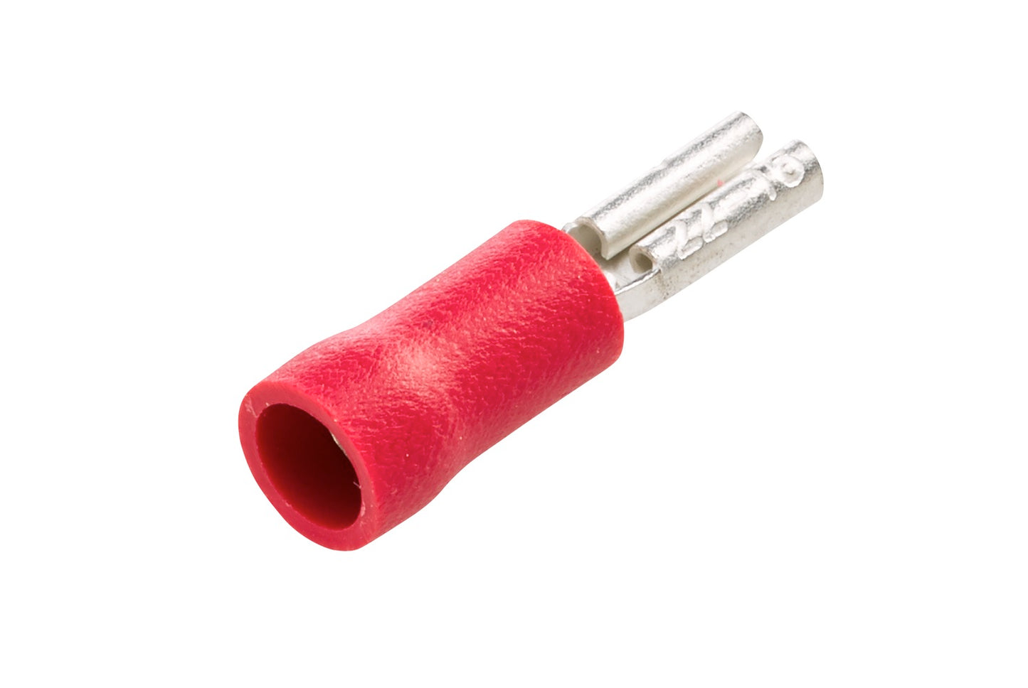 HELLA Cable Connector - red - 0.5mm² - 1.0mm² - Length: 18.7mm - Brass - Quantity: 10 8KW705393-812