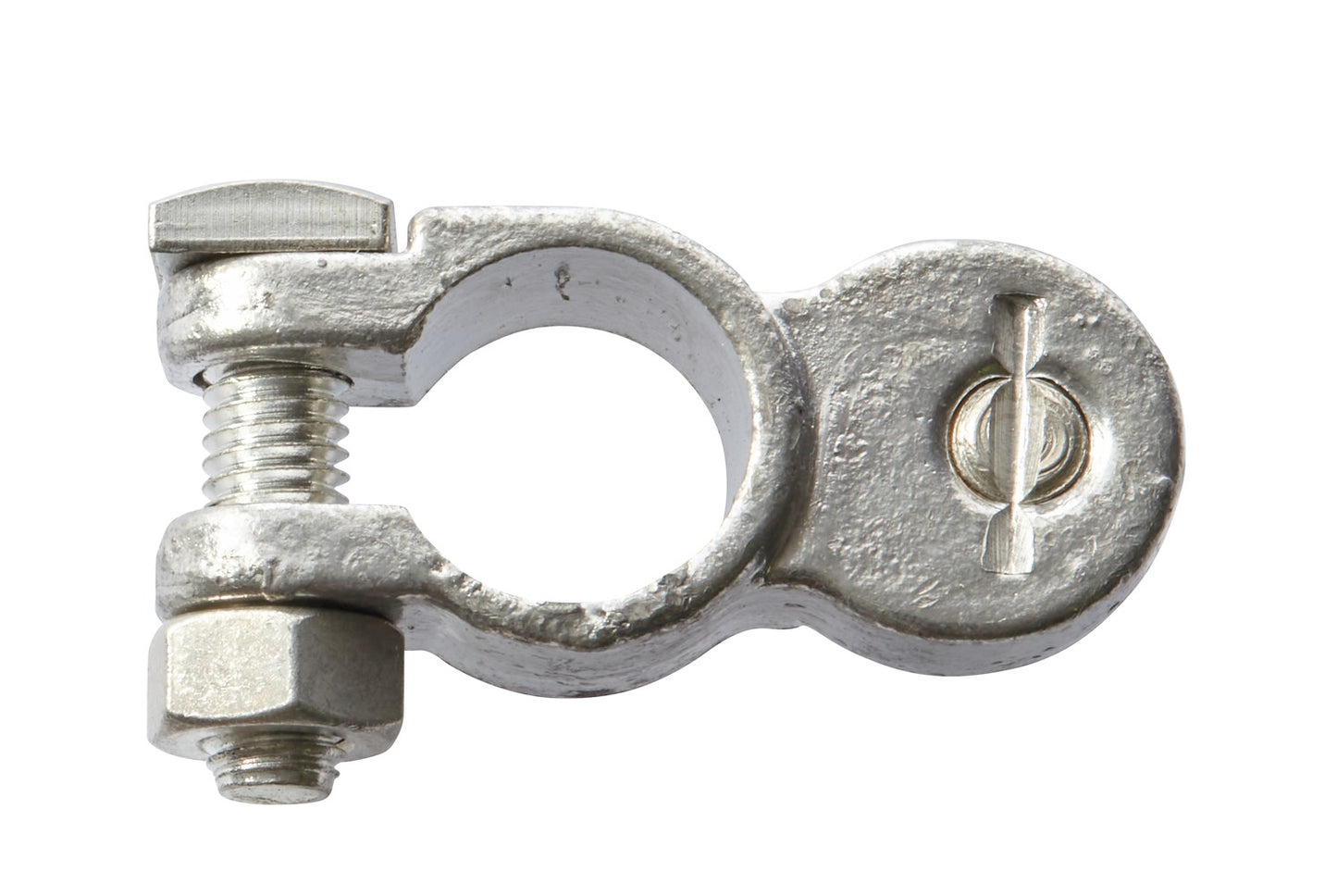 HELLA Battery Terminal Clamp - for positive terminal/Pressed Part - Battery Terminal Ø 8KX747875-001