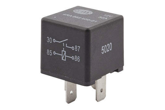 HELLA Relay, main current - 12V - 4-pin connector 4RA965400-017