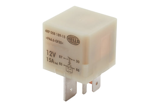 HELLA Relay, fuel pump - 12V - 5-pin connector 4RP008189-151
