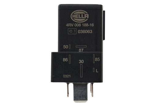 HELLA Control Unit, glow time - 12V - 6-pin connector 4RV008188-161