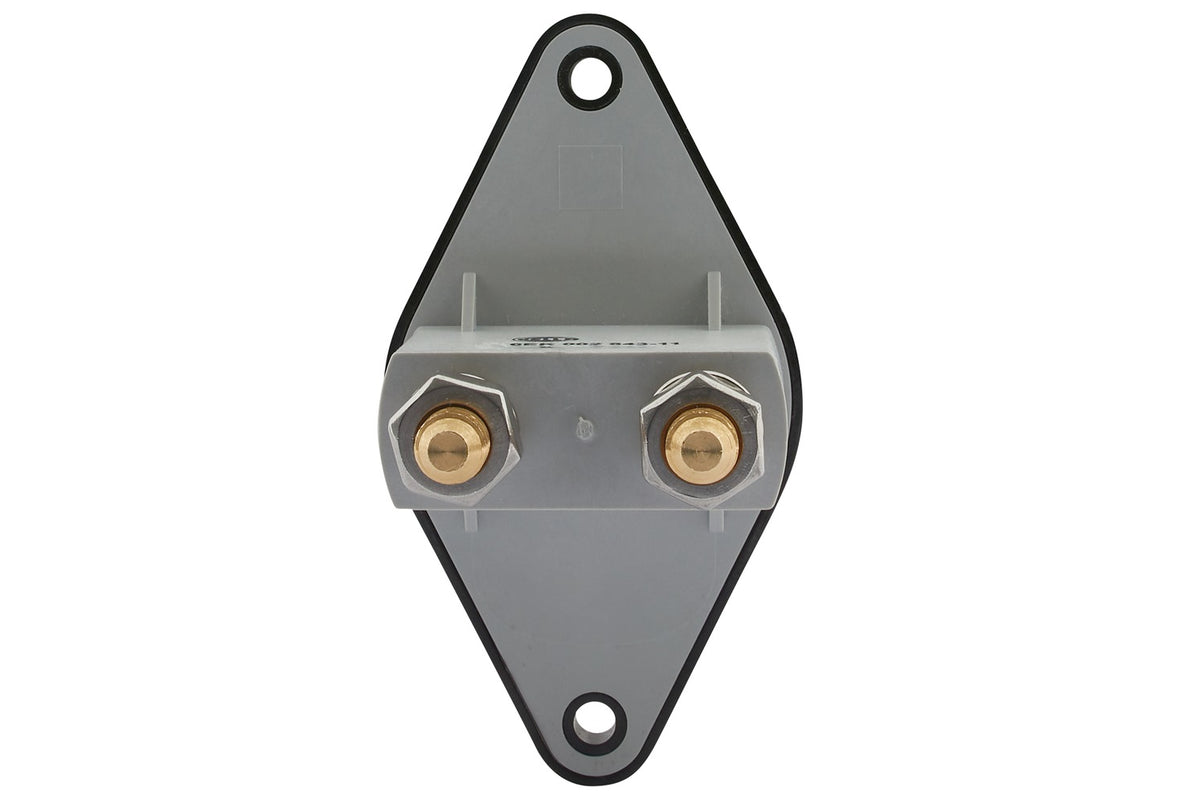HELLA Main Switch, battery - Rotary Operation - 24V - Number of connectors: 2 6EK002843-111