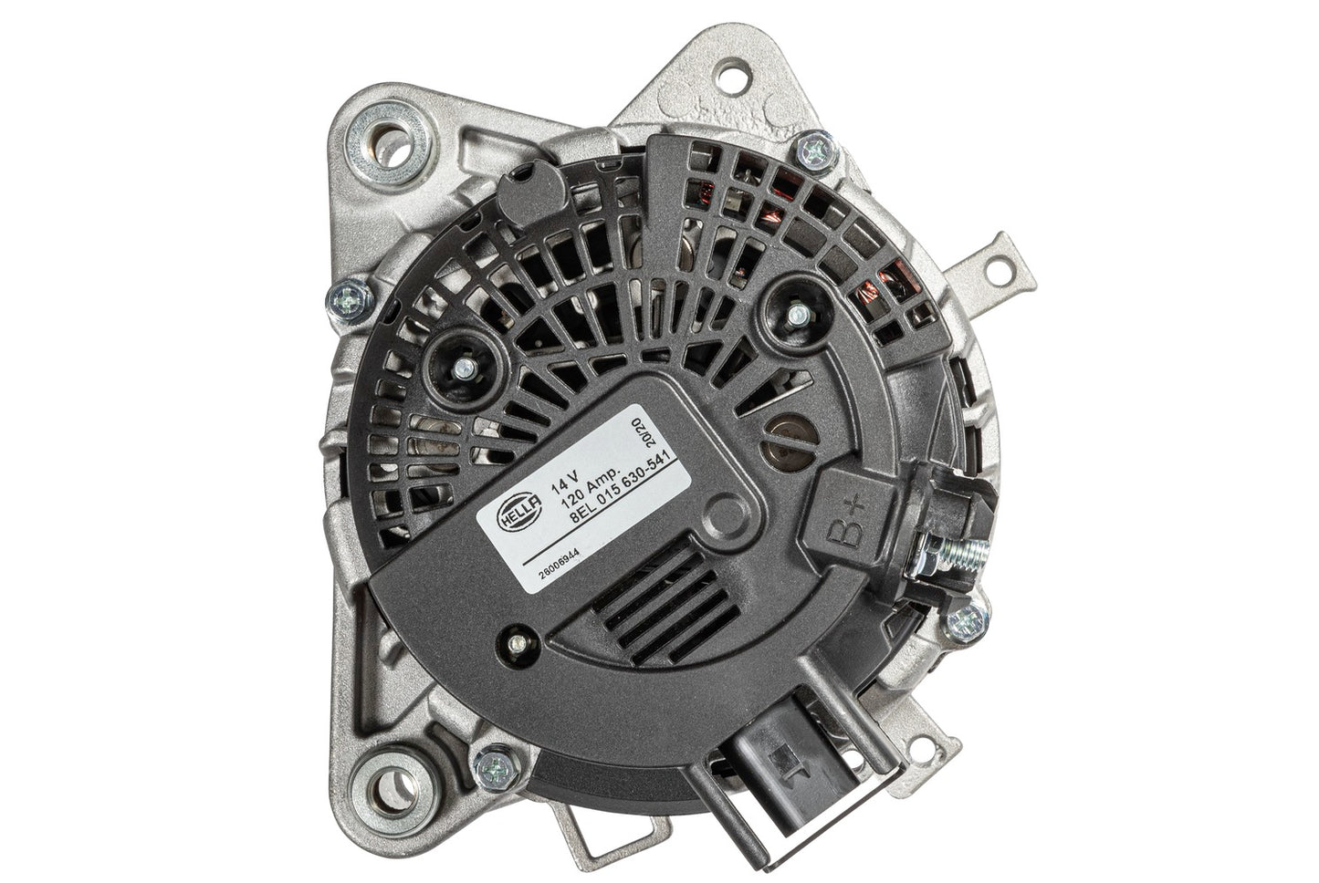 HELLA Alternator - 14V - 165A - for e.g. FORD FOCUS IV 8EL015637-031