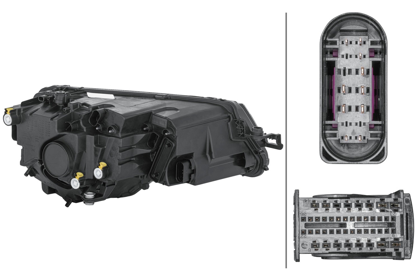 HELLA LED-Headlight - left - for e.g. SKODA KAROQ (NU7, ND7) 1EX354855-011