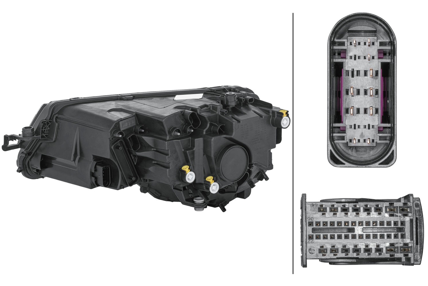 HELLA LED-Headlight - right - for e.g. SKODA KAROQ (NU7, ND7) 1EX354855-021