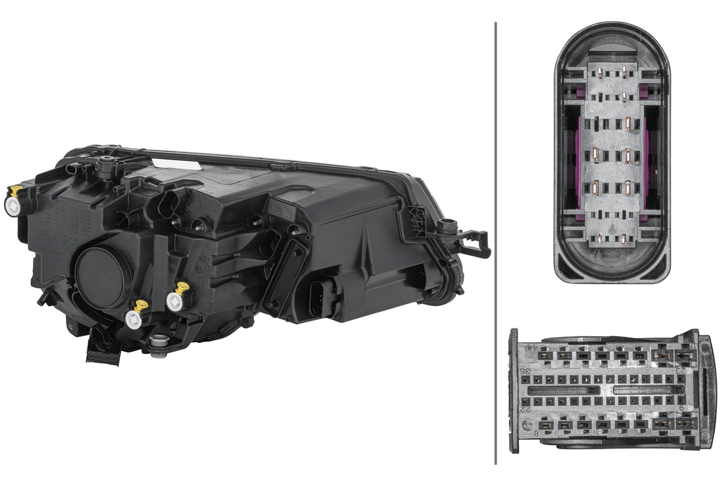 HELLA LED-Headlight - left - for e.g. SKODA KAROQ (NU7, ND7) 1EX354855-031