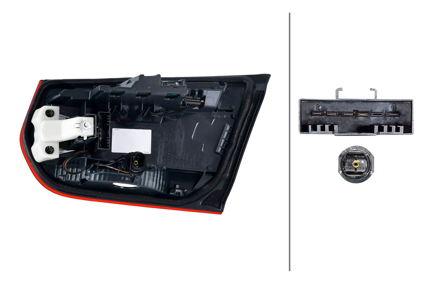 HELLA Rearlight - Hybrid - Inner Section - left - for e.g. BMW F30 LCI 2SK012148-411
