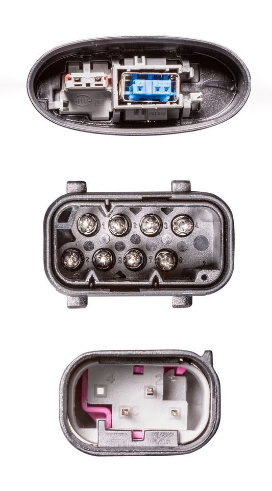 HELLA Halogen/Bi-Xenon-Headlight - left - for e.g. BMW 5 (E60) 1EL163079-001