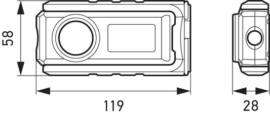 HELLA LED-Hand lamp UP500 - 3.7V 2XM359002-201