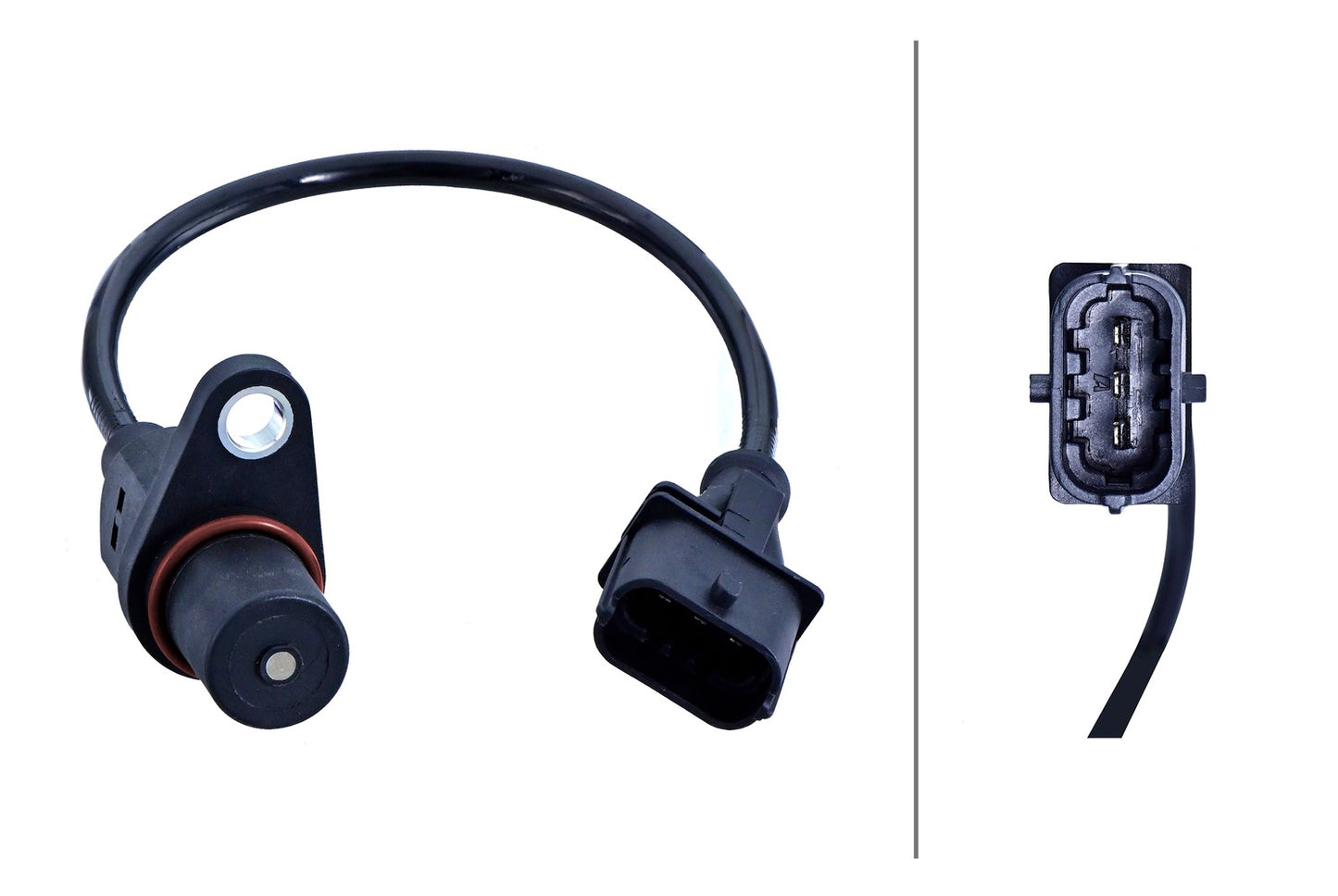 HELLA Sensor, camshaft position - 3-pin connector - Cable: 220mm 6PU009168-561