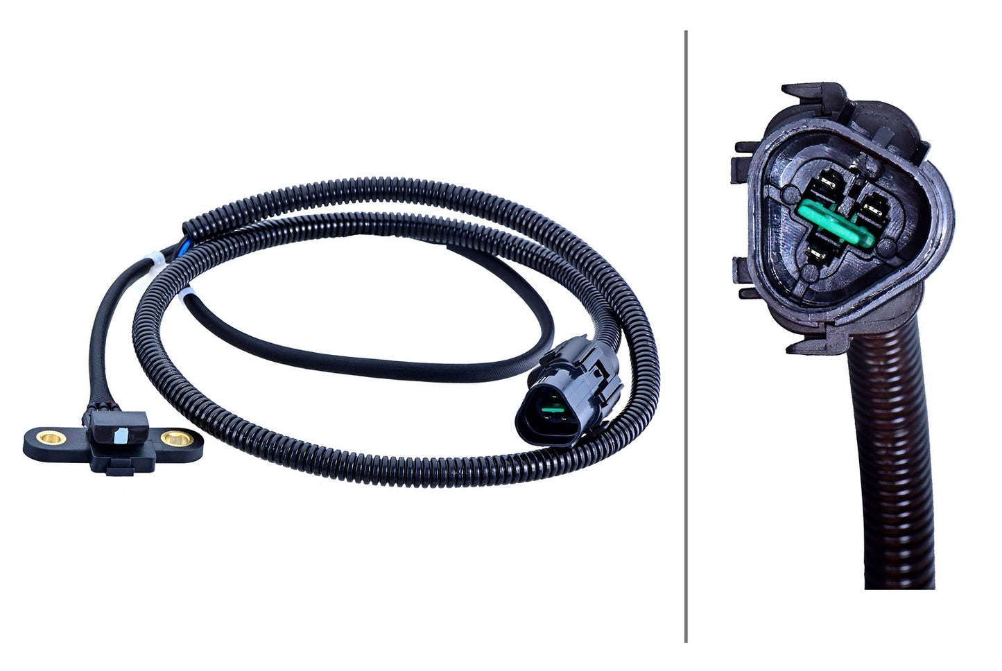 HELLA Sensor, camshaft position - 3-pin connector - Cable: 1255mm 6PU009168-611