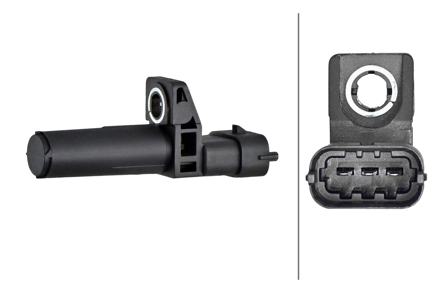 HELLA Sensor, crankshaft pulse - 3-pin connector 6PU009168-771
