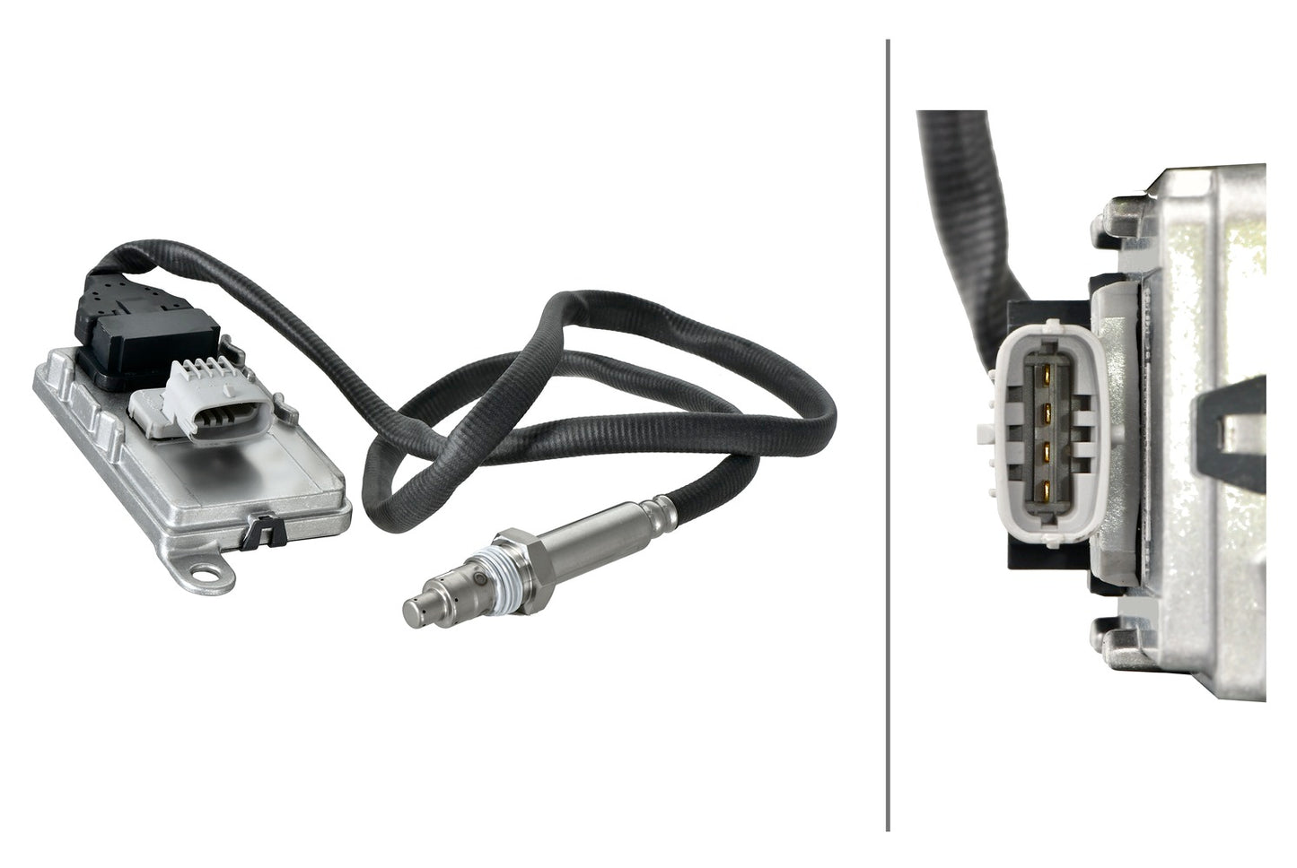 HELLA NOx Sensor, NOx catalytic converter - 24V - 4-pin connector 6PN358186-781