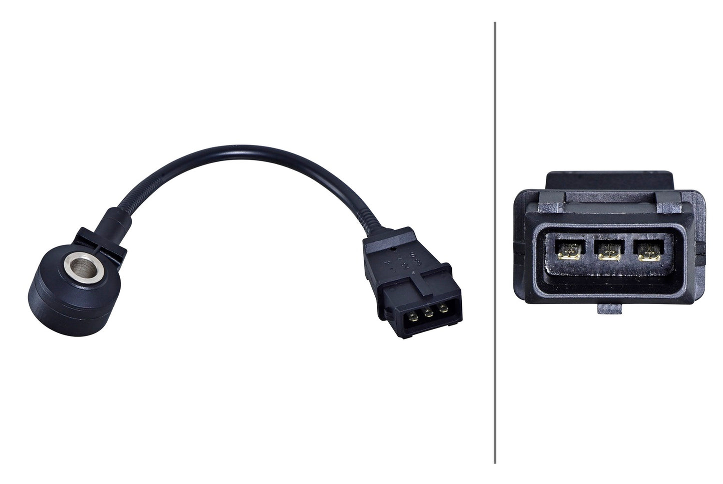 HELLA Knock Sensor - 12V - 3-pin connector 6PG013114-311