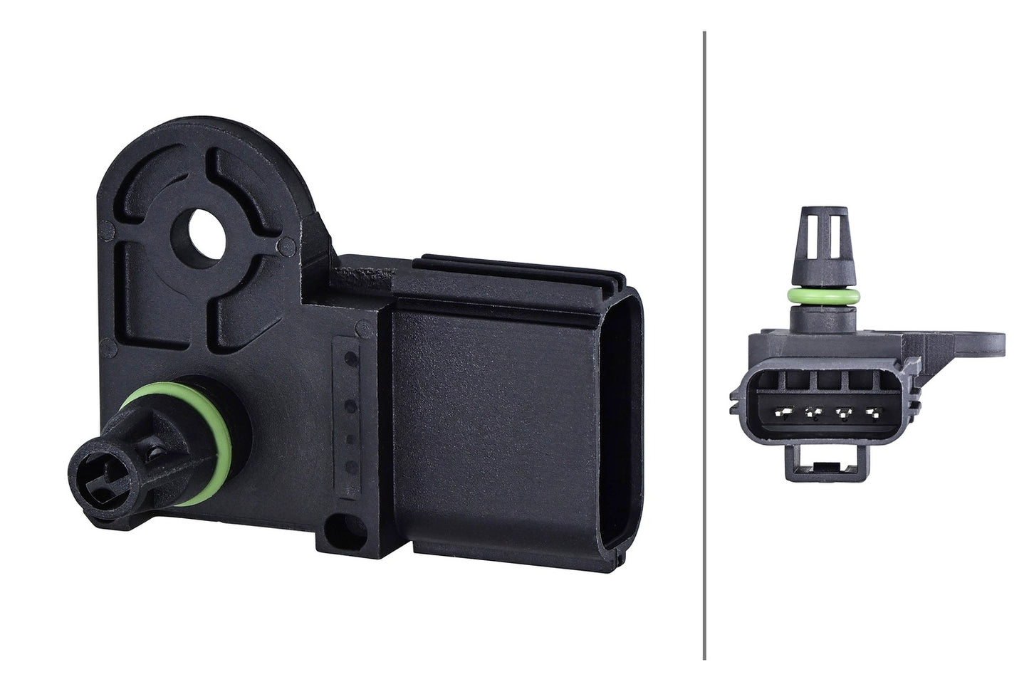 HELLA Sensor, boost pressure - 5V - 4-pin connector 6PP358152-531