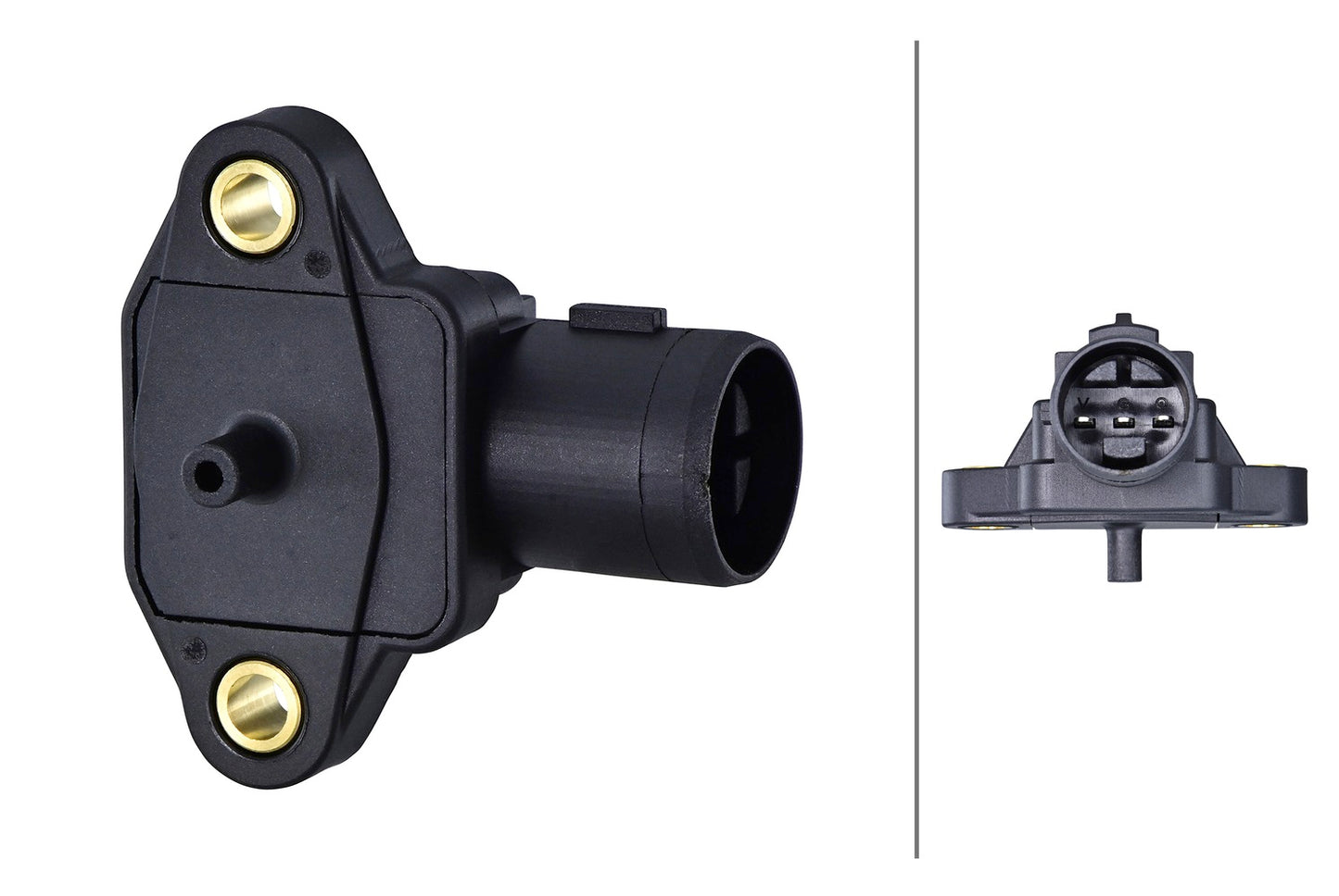 HELLA Sensor, boost pressure - 5V - 3-pin connector 6PP358152-601