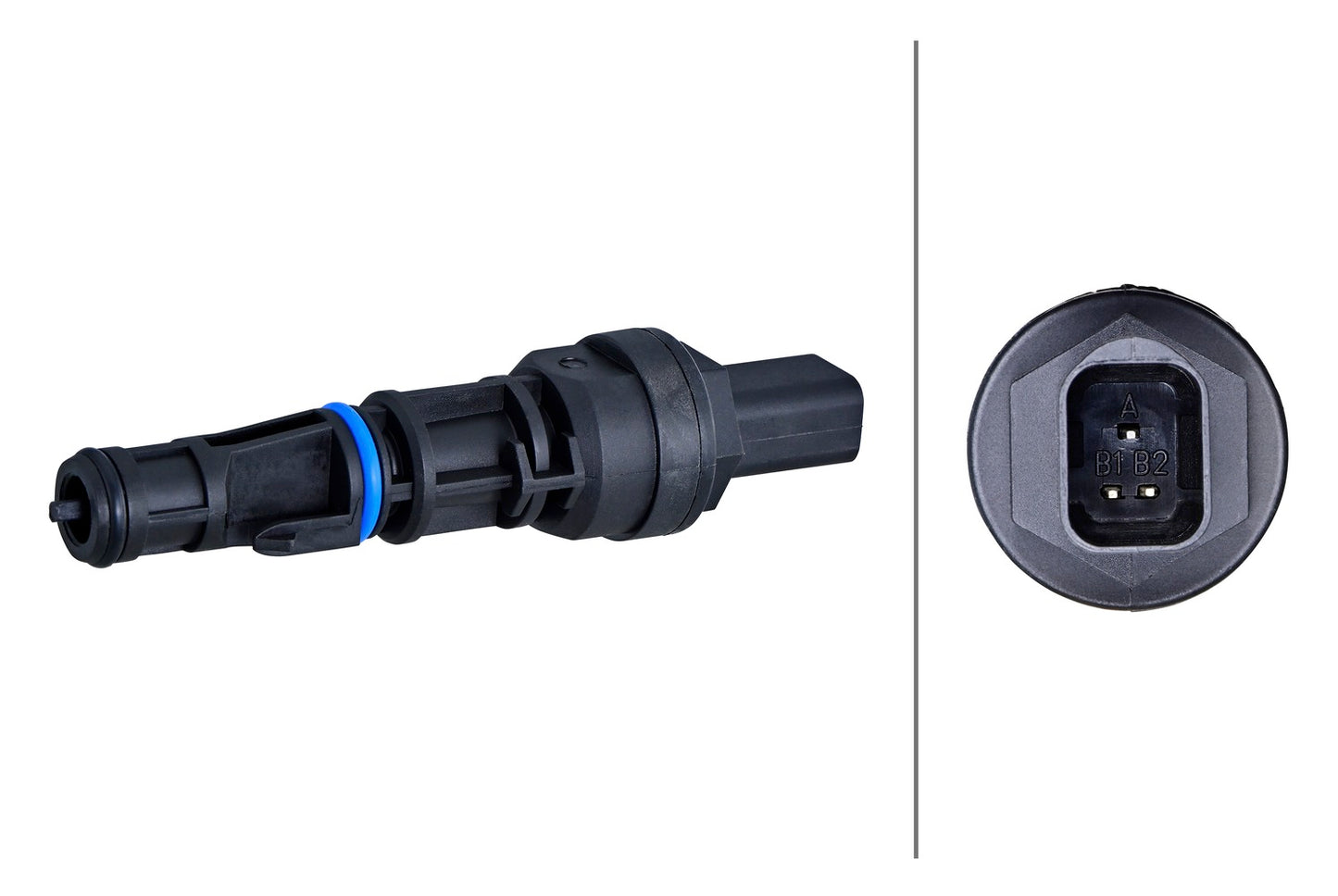HELLA Sensor, speed/RPM - 12V - 3-pin connector - Plugged 6PU009145-371