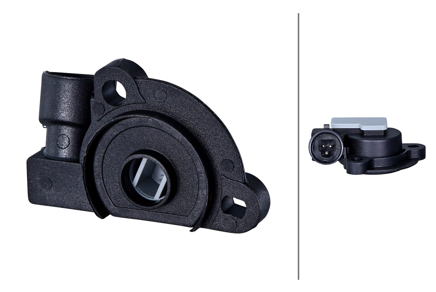 HELLA Sensor, throttle position - 12V - 3-pin connector 6PX008476-781