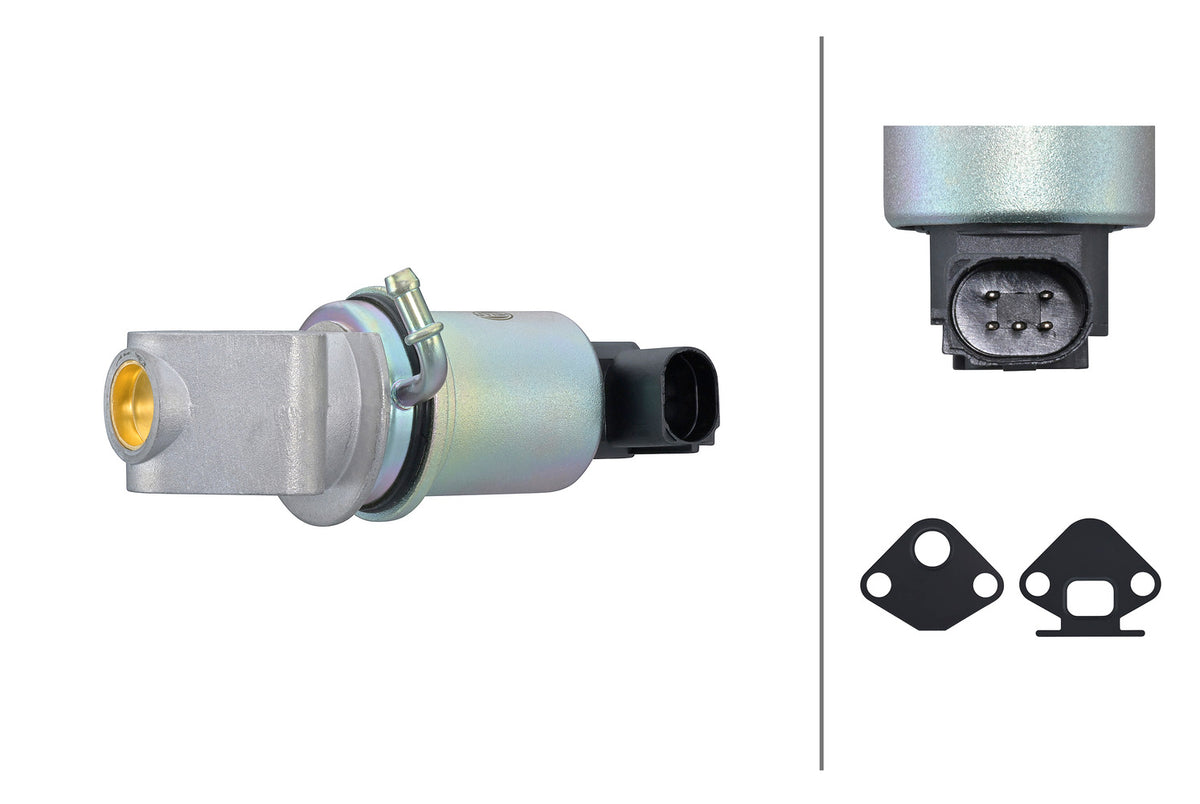 HELLA EGR Valve - Electric - 5-pin connector 6NU014865-431